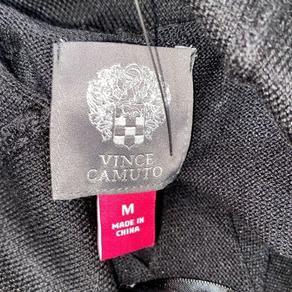 VINCE CAMUTO black knit sweater dress available in size medium & large new w/tag - Picture 5 of 13